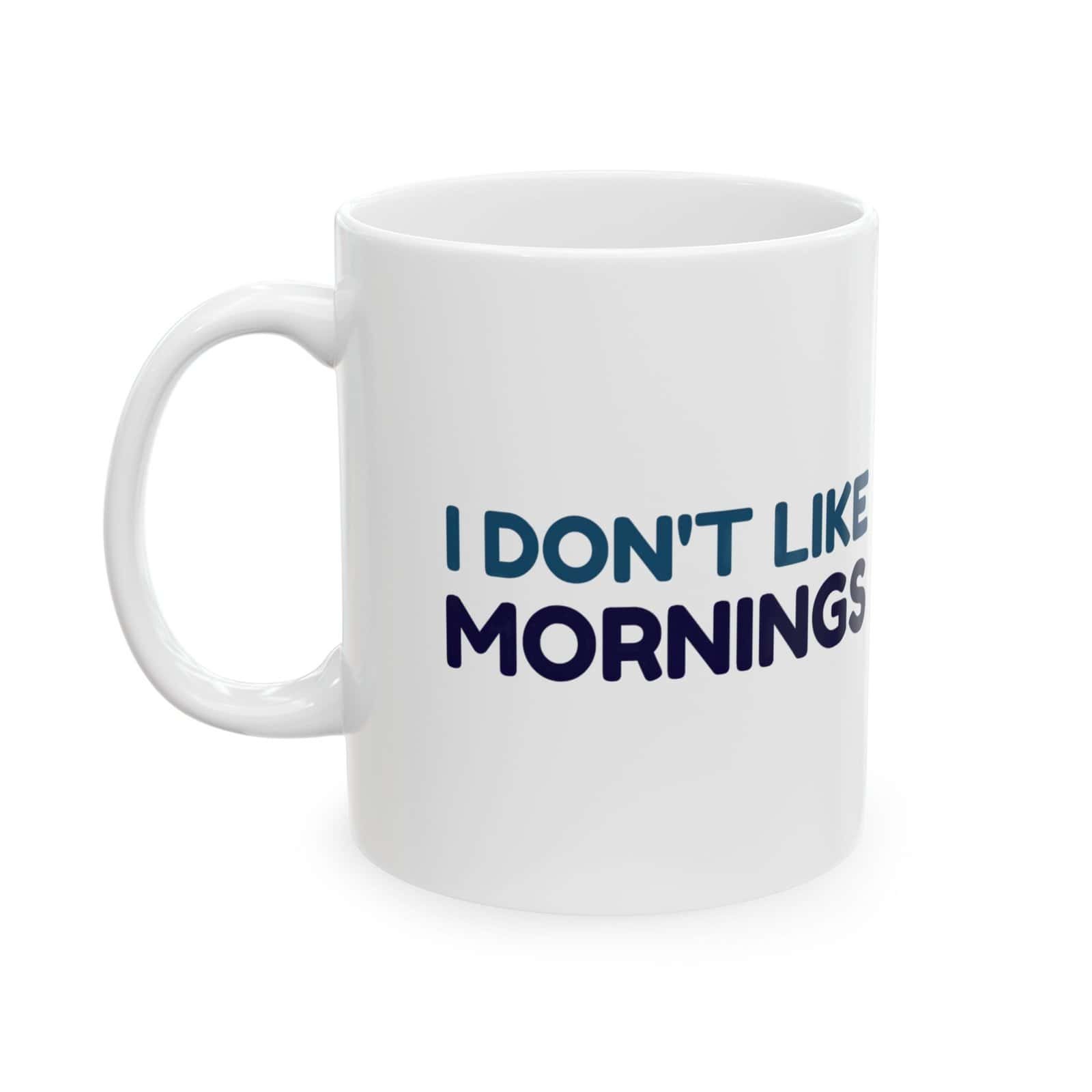 “I Hate Mornings” Grumpy Cat Coffee Mug – 11 oz - Image 2