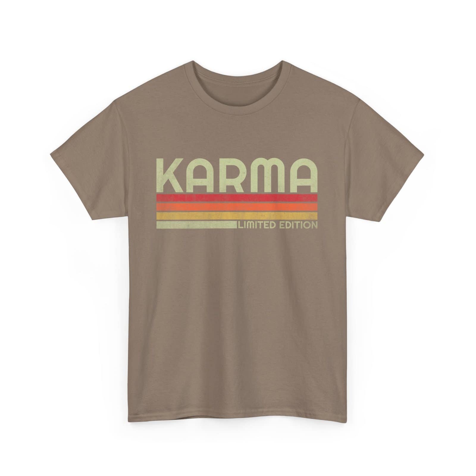 Limited Edition Karma Unisex Heavy Cotton Tee - Positive Vibes T-Shirt - Image 3