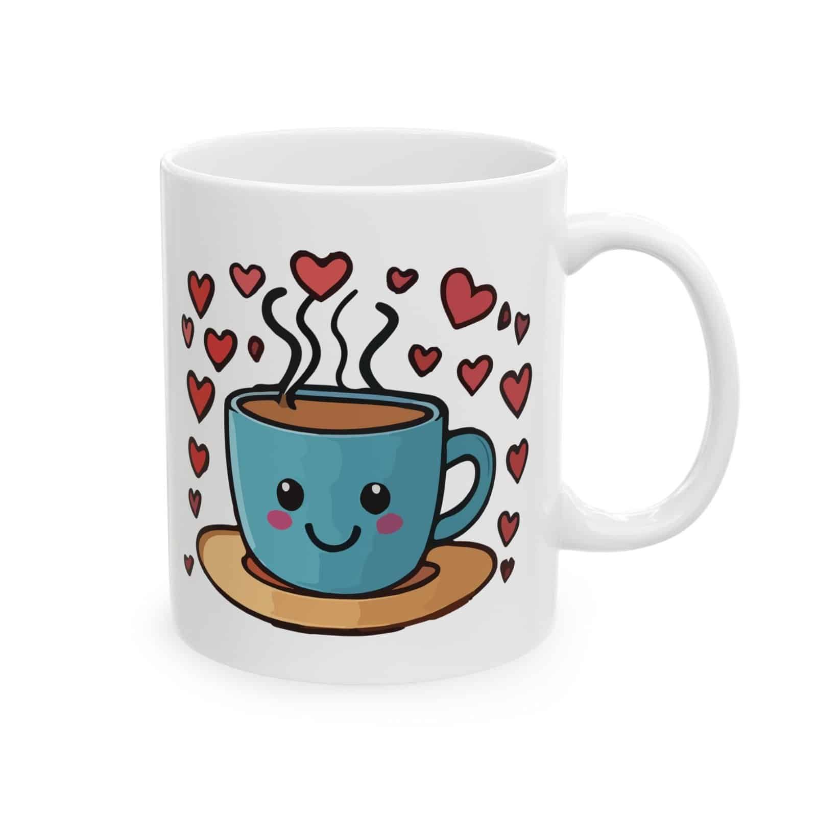 11oz Mama Needs Coffee Ceramic Mug - Image 2