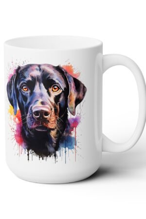 "Coffee and Labs"  15oz. Coffee Mug