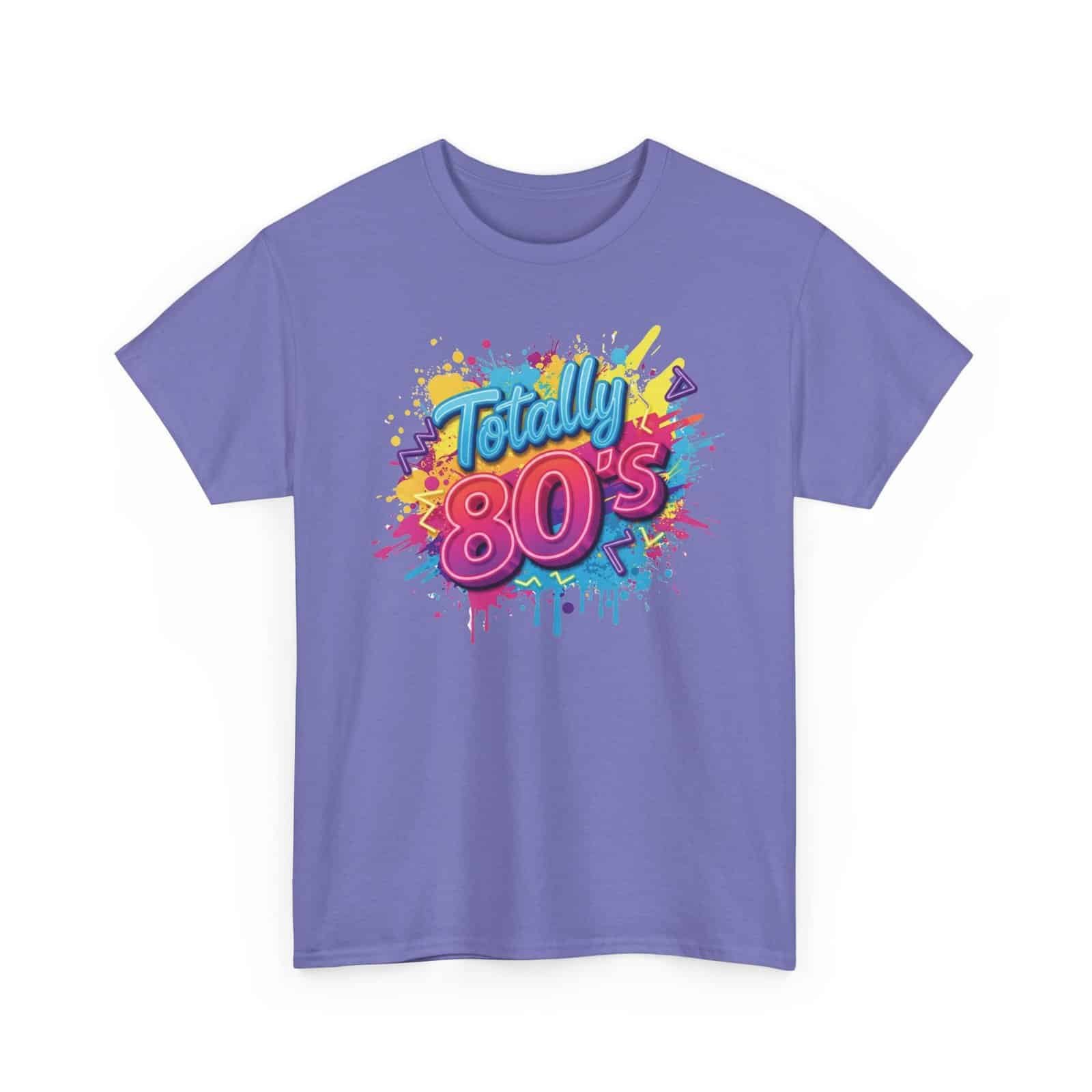 Totally 80's Unisex Heavy Cotton Tee – Retro Graphic Shirt for Nostalgic Vibes - Image 6